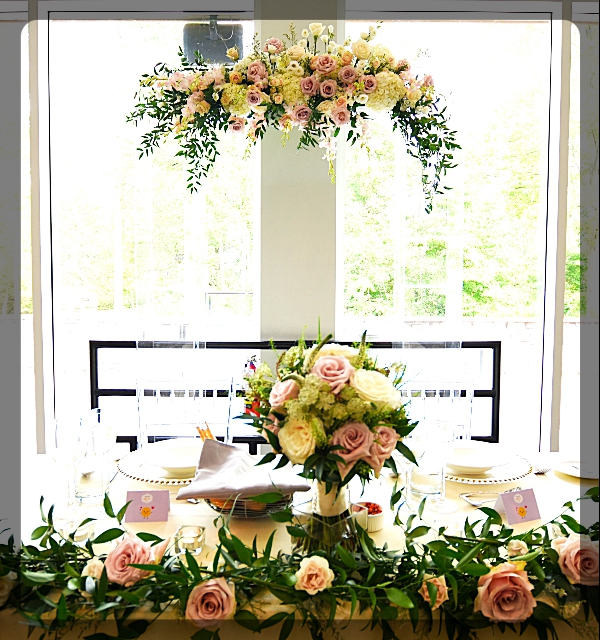 Clear Arch for Florals 84 inch tall x 40-44 inch wide