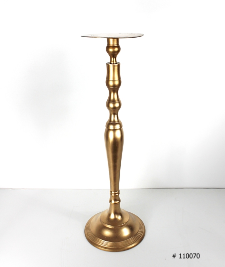 Gold Stand # 110070 27 inch tall with top for florals