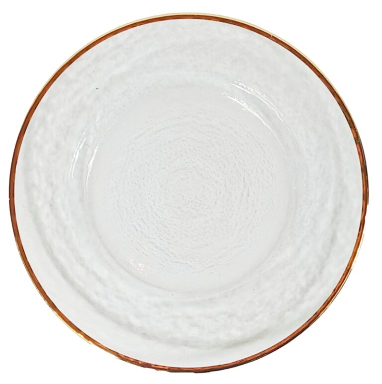 Charger plates Toronto Charger Plate rentals Glass Charger plate rental