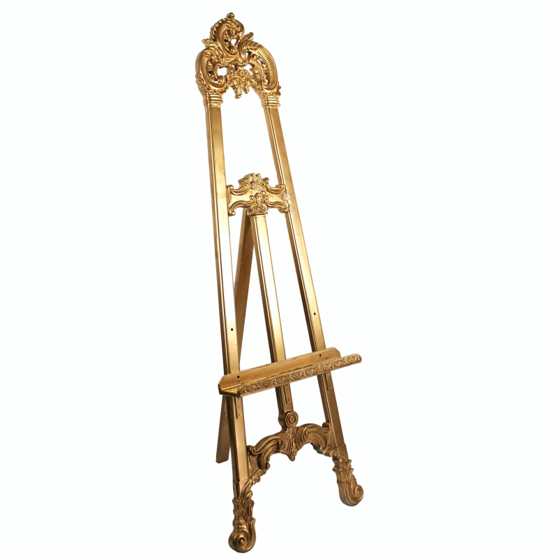 Gold Easel 63 inch tall