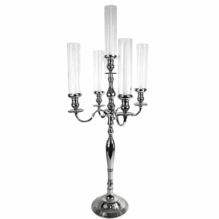 Silver Candelabras Rentals Wedding Decor rentals Event Rentals