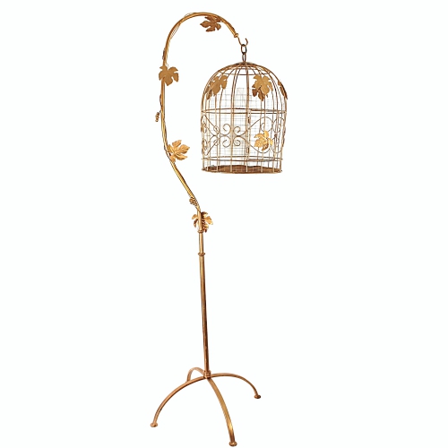Bird cage Money box tall with stand 74 inch tall # 1110053